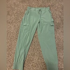 Athletic cargo jogger pants